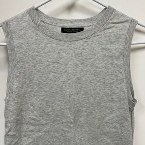 Banana republic, small, gray sleeveless sweater